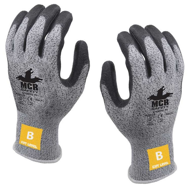 MCR Safety CT1007PU PU Manual Handling Safety Gloves
